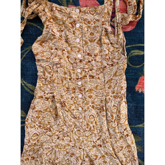 Free People Sugar Sands Jumpsuit Size Small - Picture 7 of 10